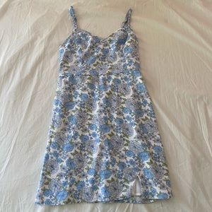 Hollister floral mini dress